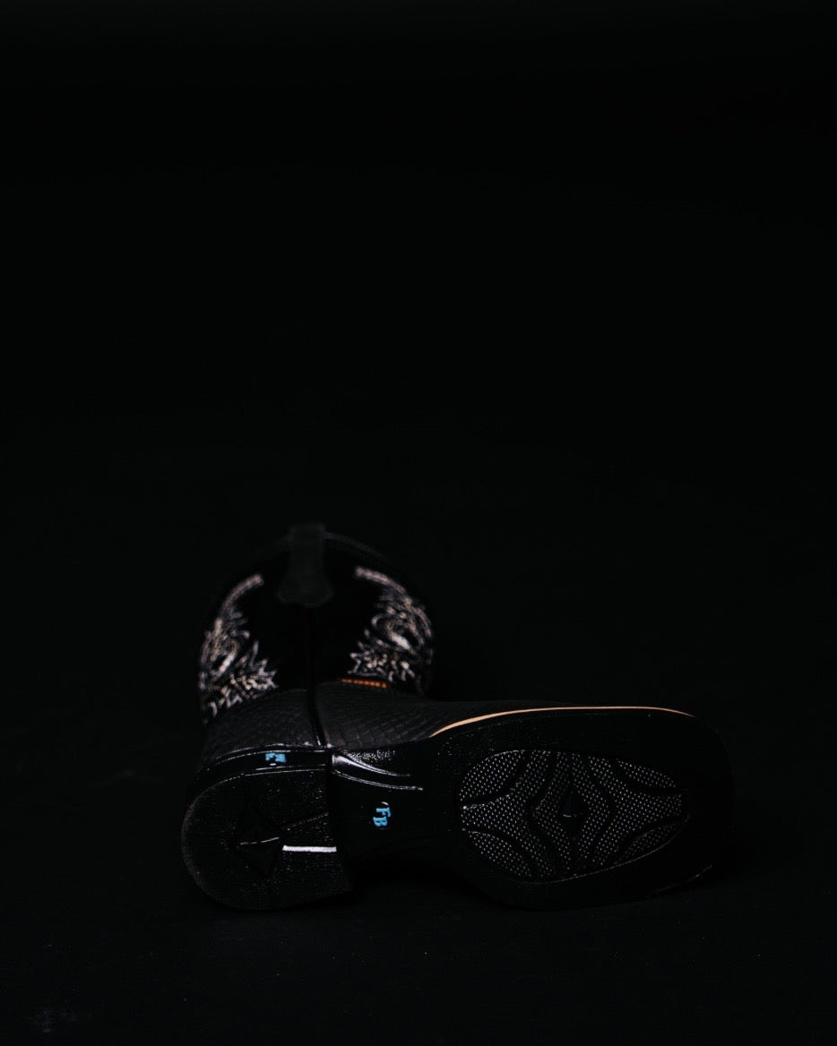 KIDS PYTHON MATTE BLACK WITH ZIPPER