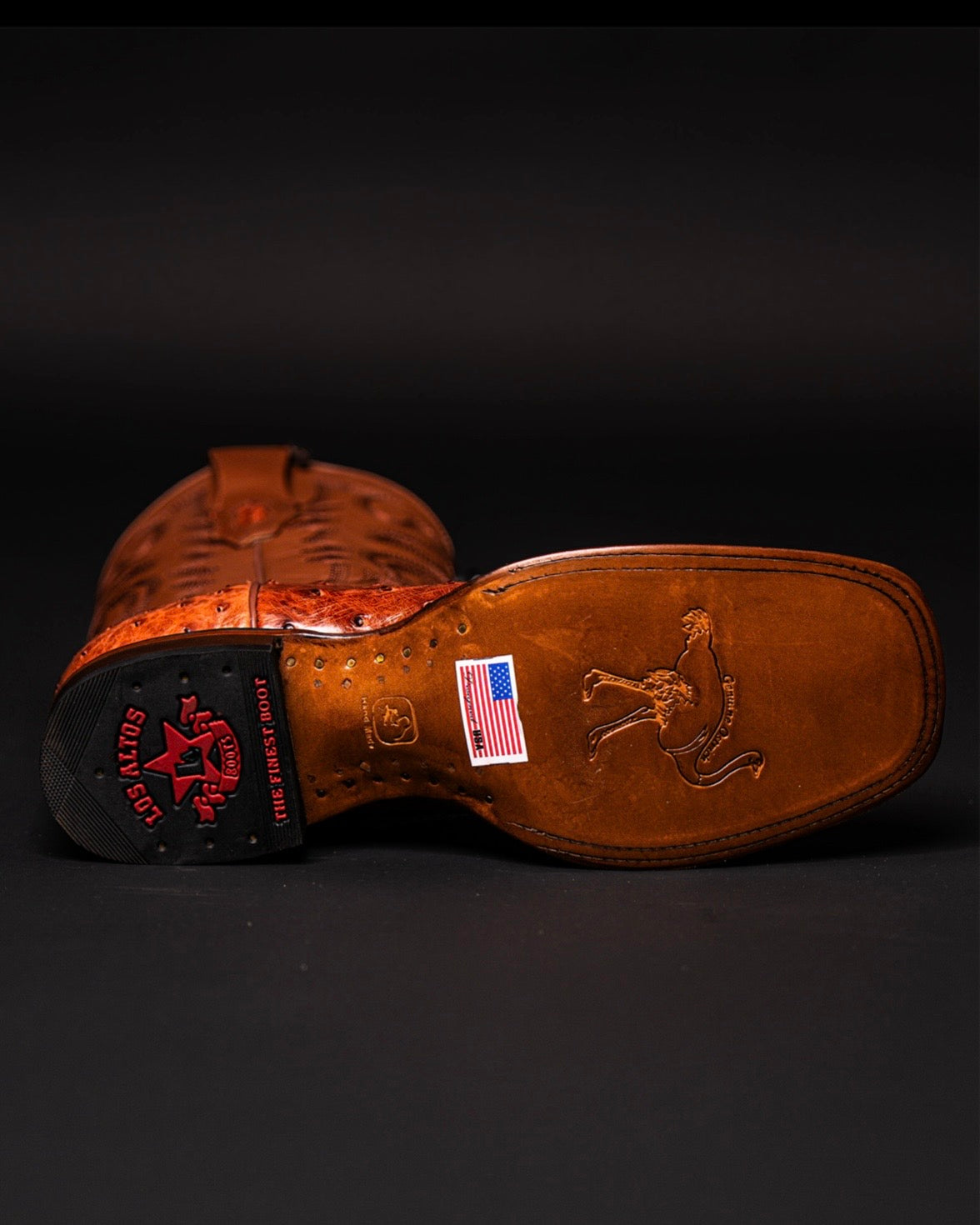 LOS ALTOS OSTRICH COGNAC