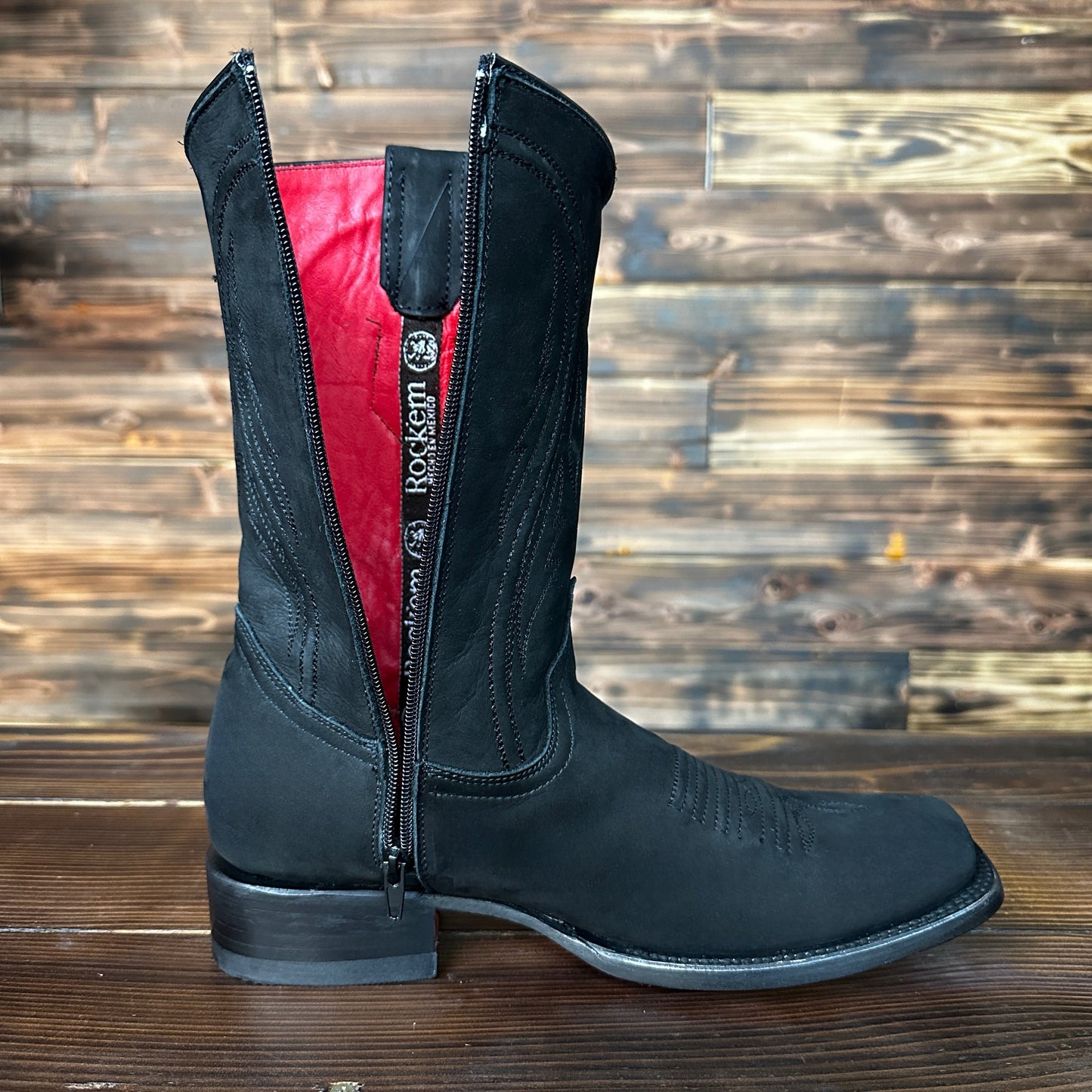 Rock’em Square Toe Zipper