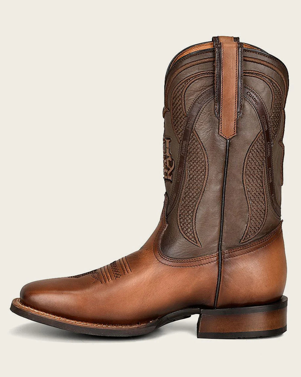 Cuadra Engraved Honey Rodeo Cowboy Boots