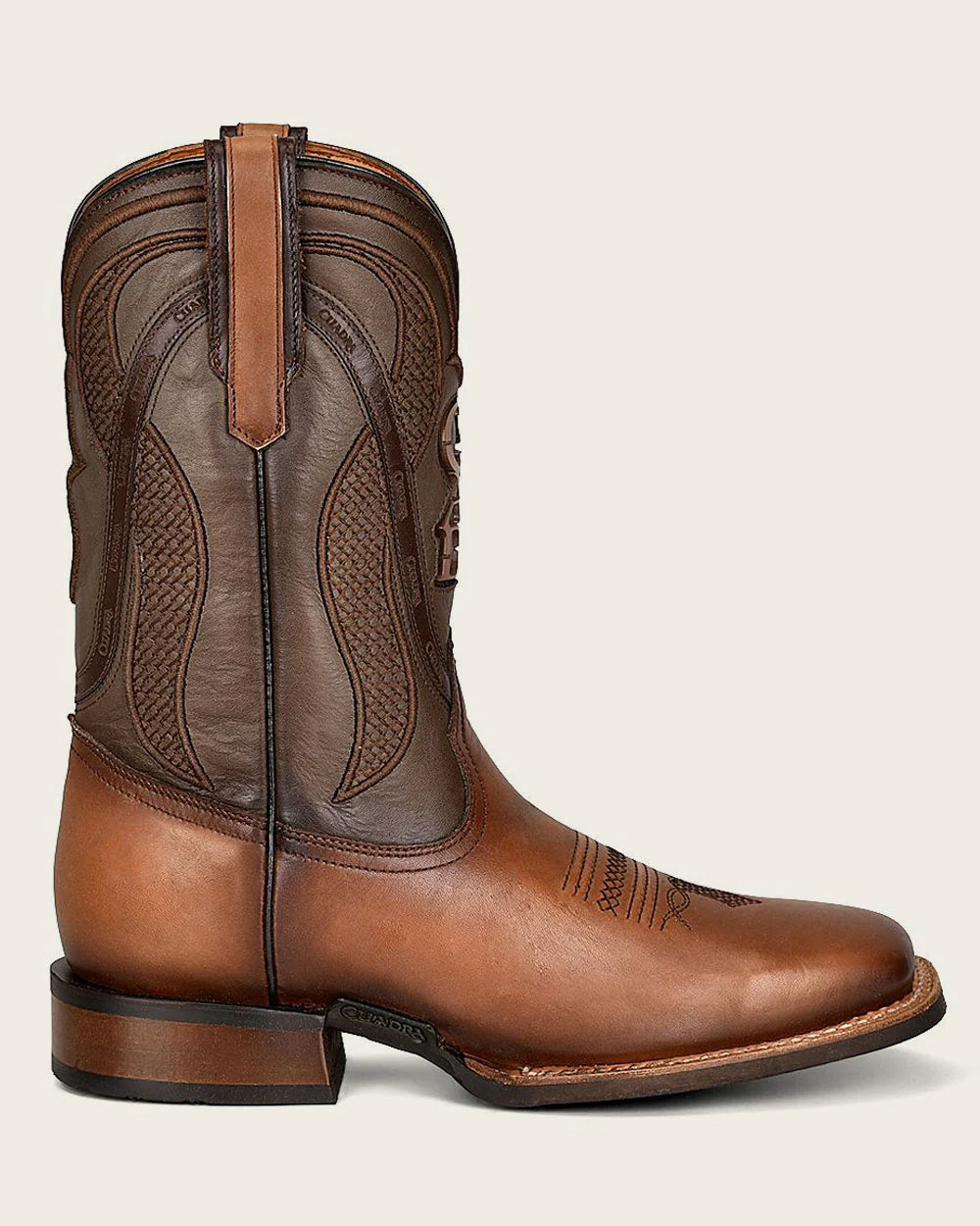 Cuadra Engraved Honey Rodeo Cowboy Boots