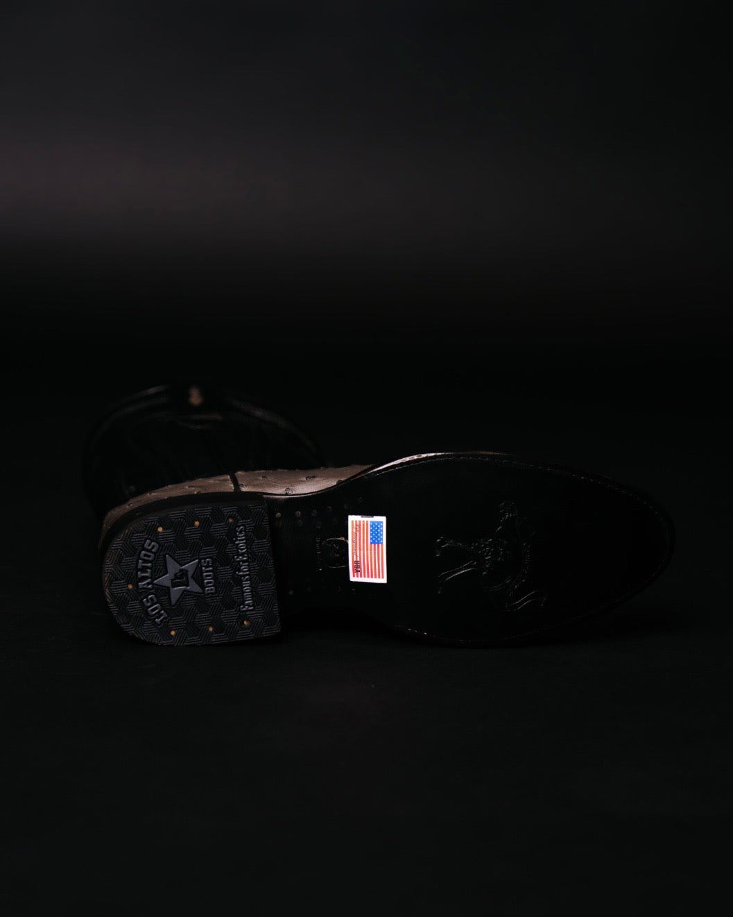 LOS ALTOS ROPER AVESTRUZ GRAY