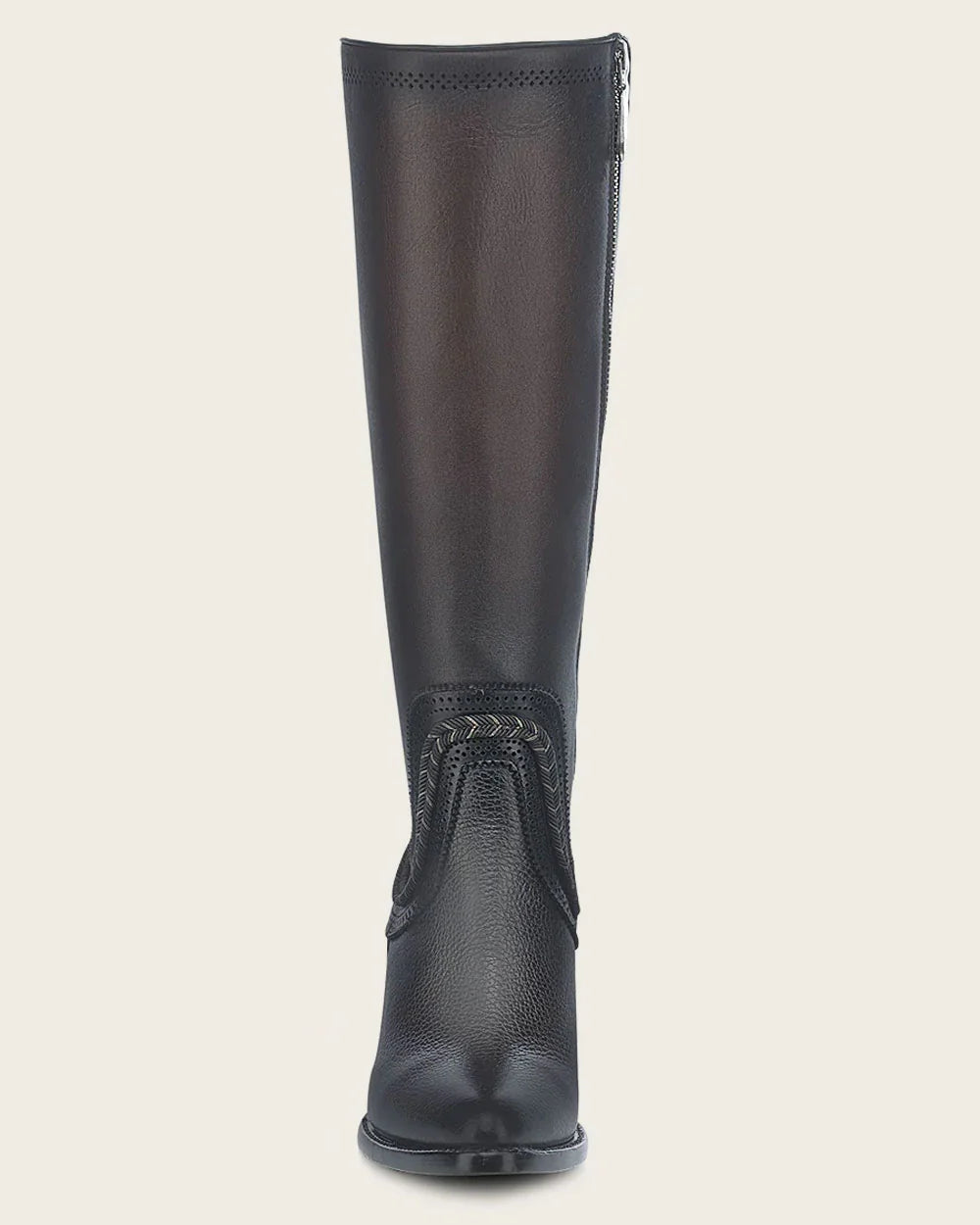CUADRA WOMENS KNEE HIGH BROWN BOVINE BOOTS