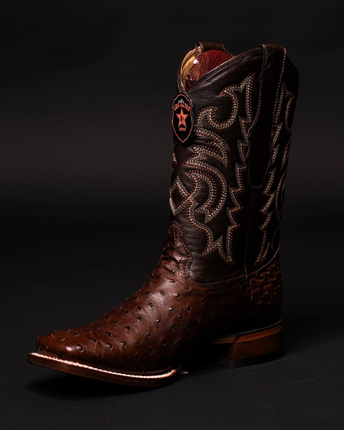 LOS ALTOS OSTRICH BROWN