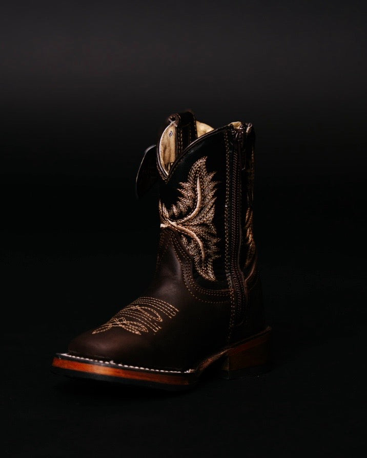 POTRILLO CAFE KIDS BOOTS WITH ZIPPER