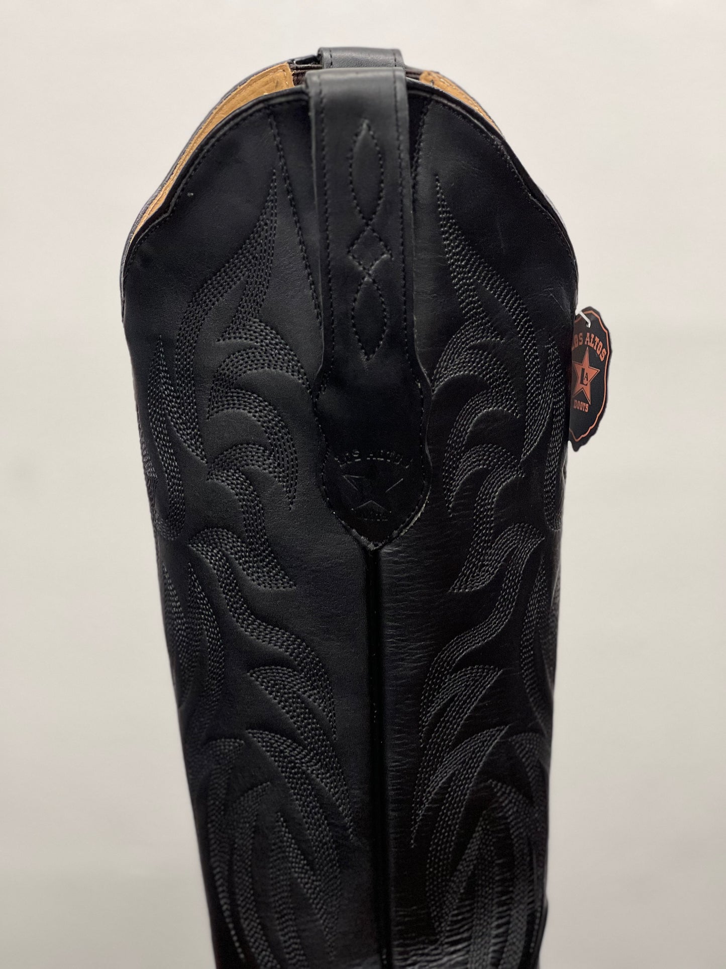 LOS ALTOS WOMENS TALL VERGIL BLACK BOOTS