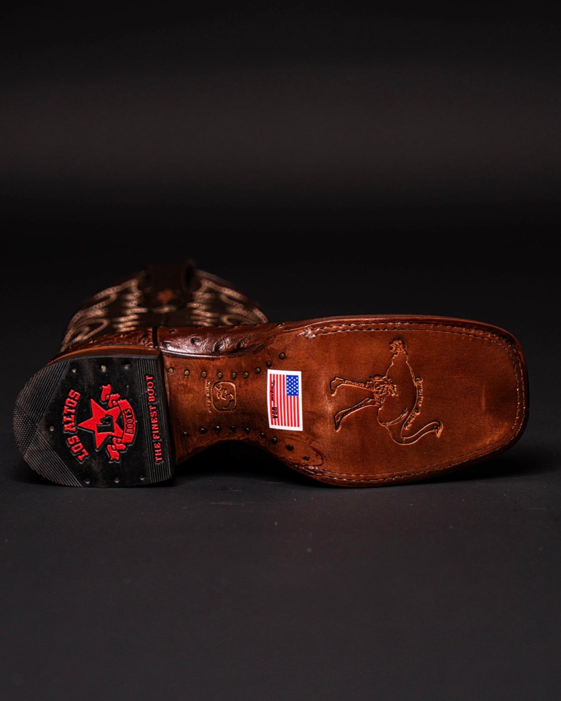 LOS ALTOS OSTRICH BROWN