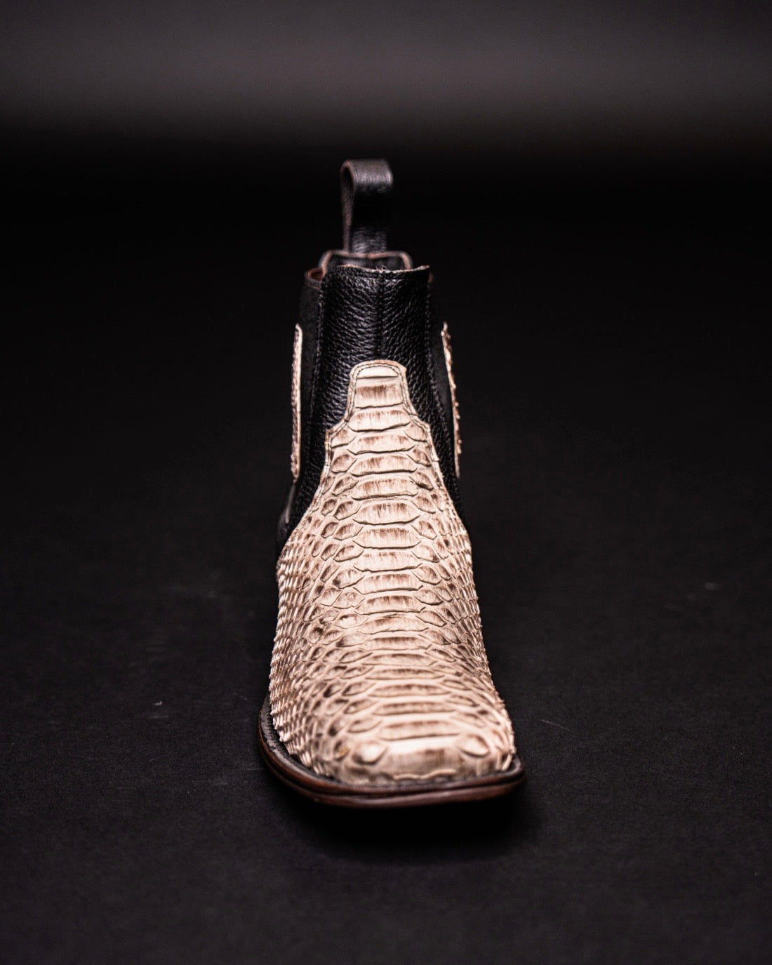 VESTIGIUM BOTIN PYTHON NATURAL SQUARE TOE