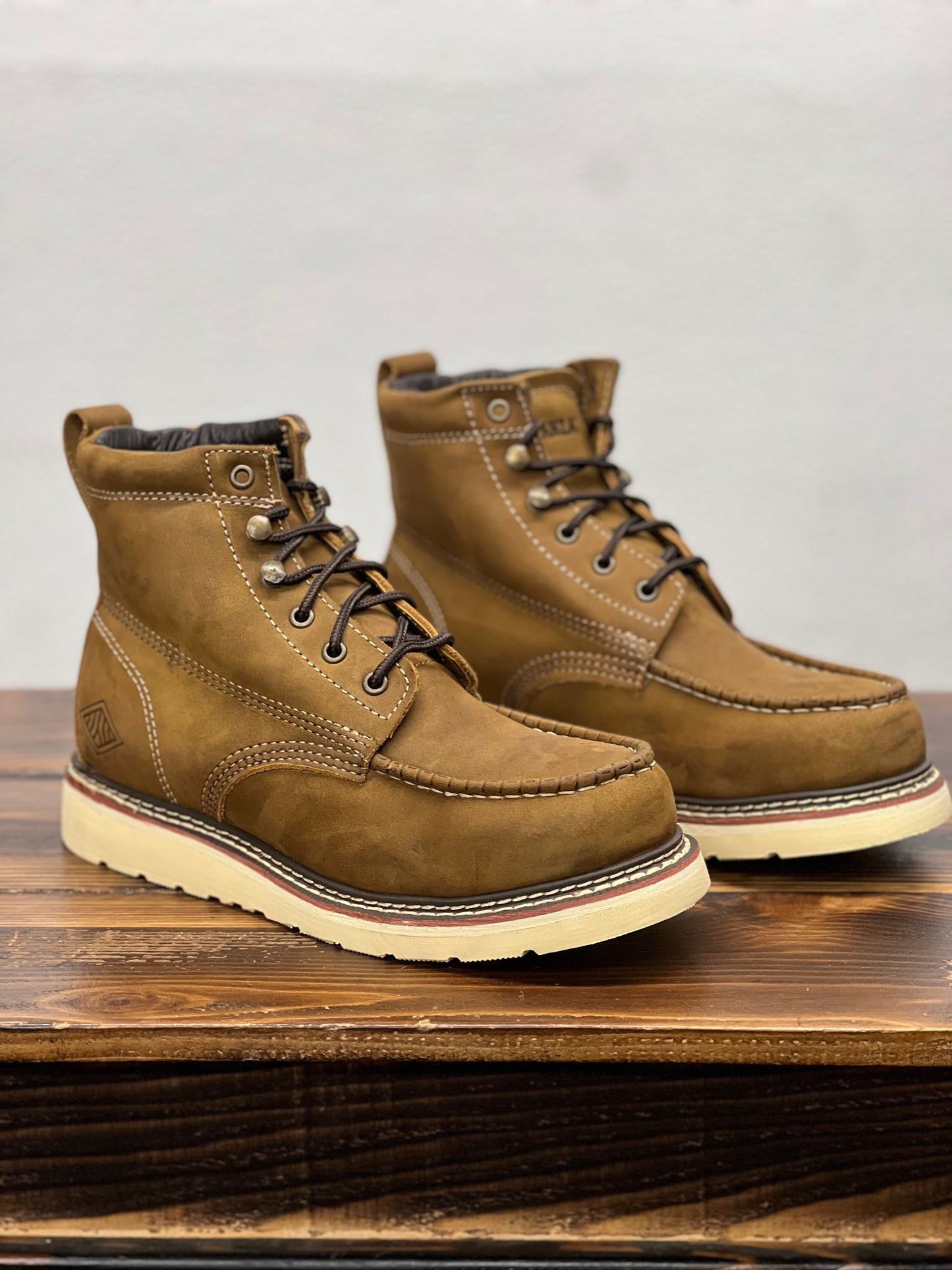 BA-640 MOC TOE LACE-UP