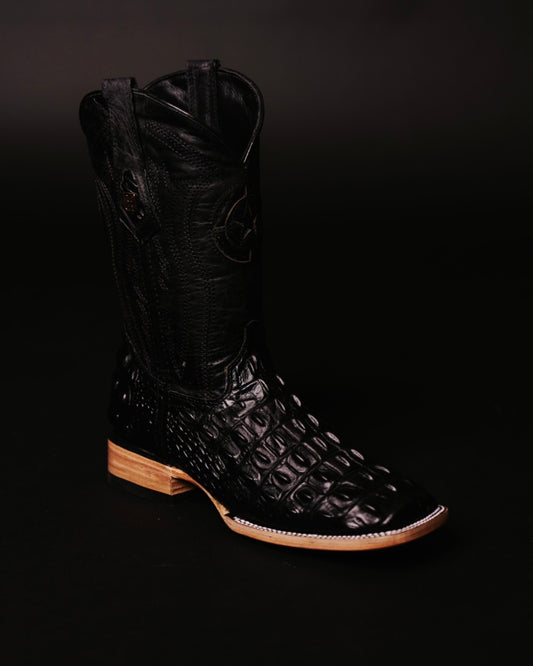 HOMETOWN ALIGATOR SHOULDER BLACK