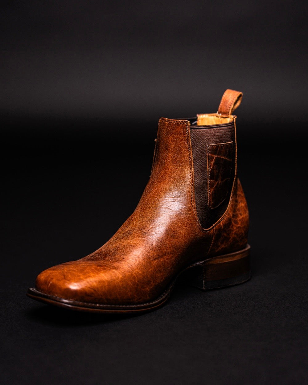VESTIGIUM BOTIN BISON HONEY SQUARE TOE