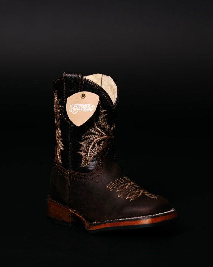 POTRILLO CAFE KIDS BOOTS WITH ZIPPER