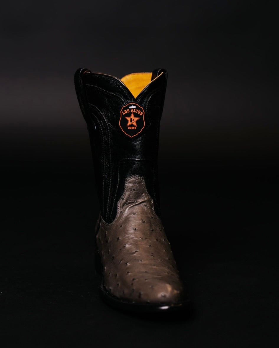 LOS ALTOS ROPER AVESTRUZ GRAY