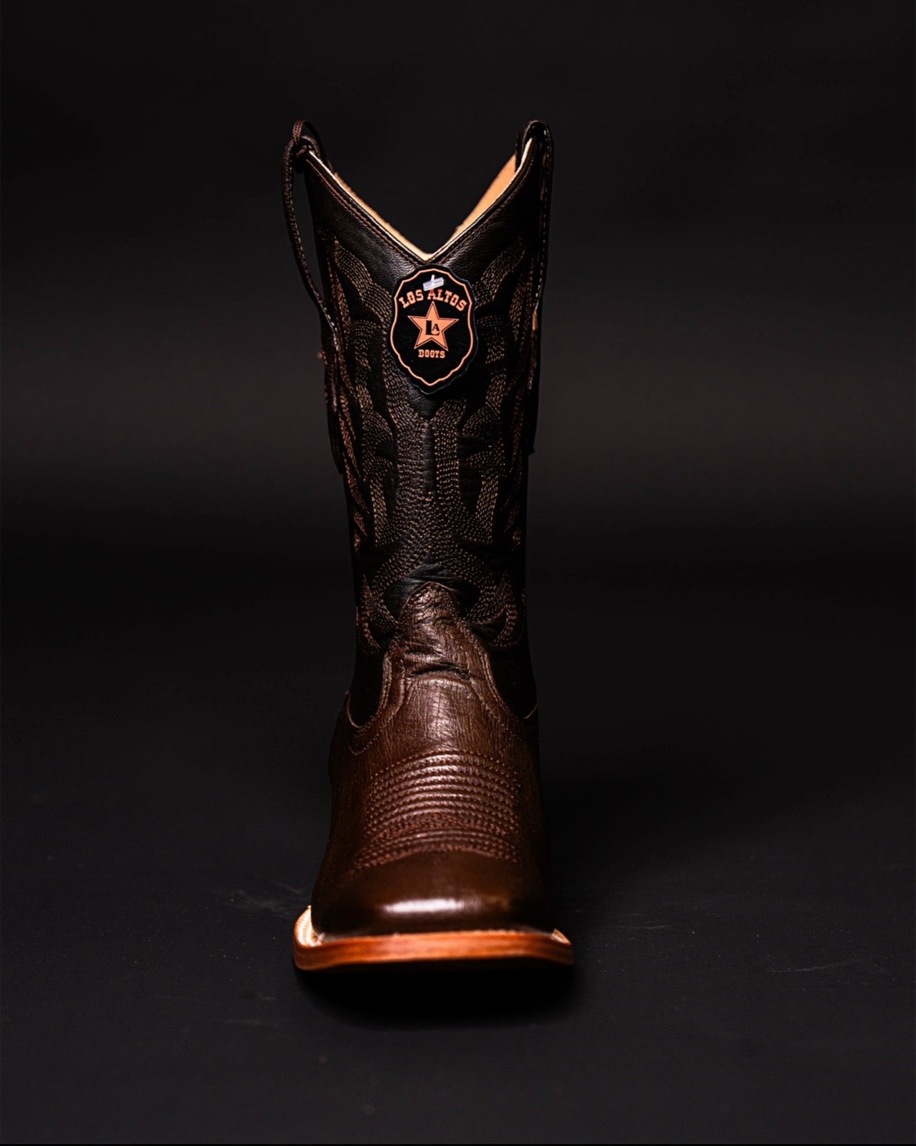 LOS ALTOS SMOOTH OSTRICH BROWN