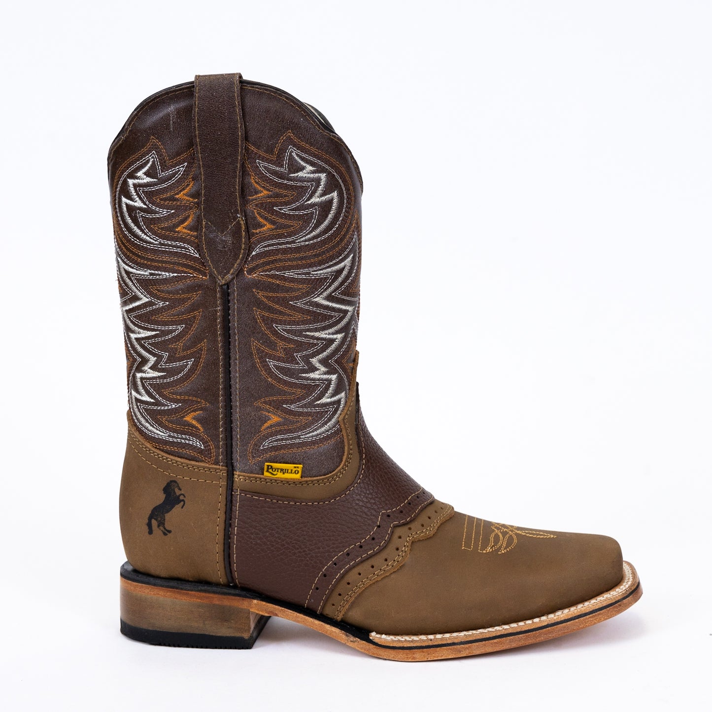 Potrillo Salvaje Men’s Western Boots -