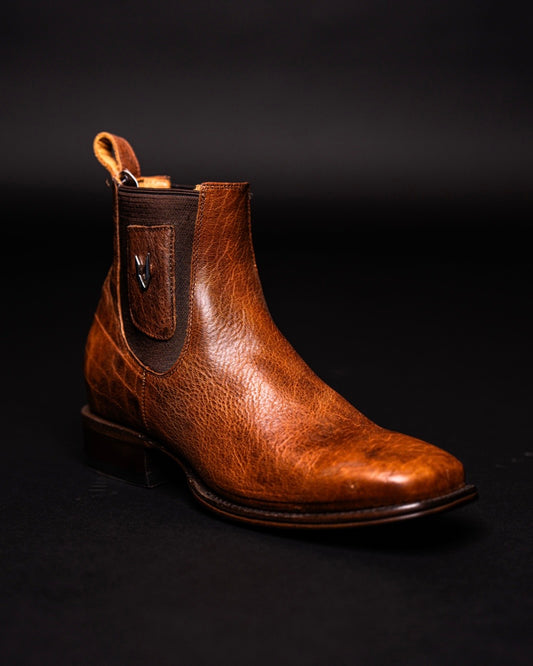 VESTIGIUM BOTIN BISON HONEY SQUARE TOE