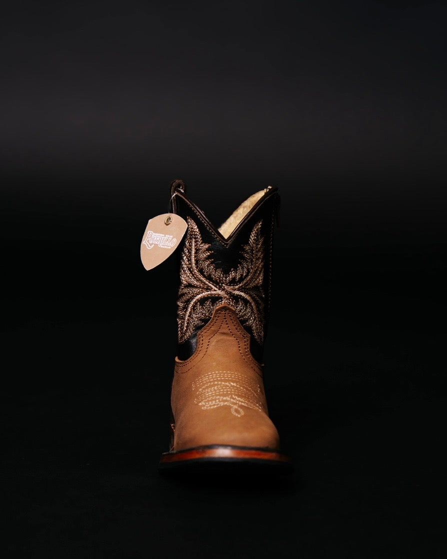 POTRILLO OCCRE KIDS BOOTS WITH ZIPPER