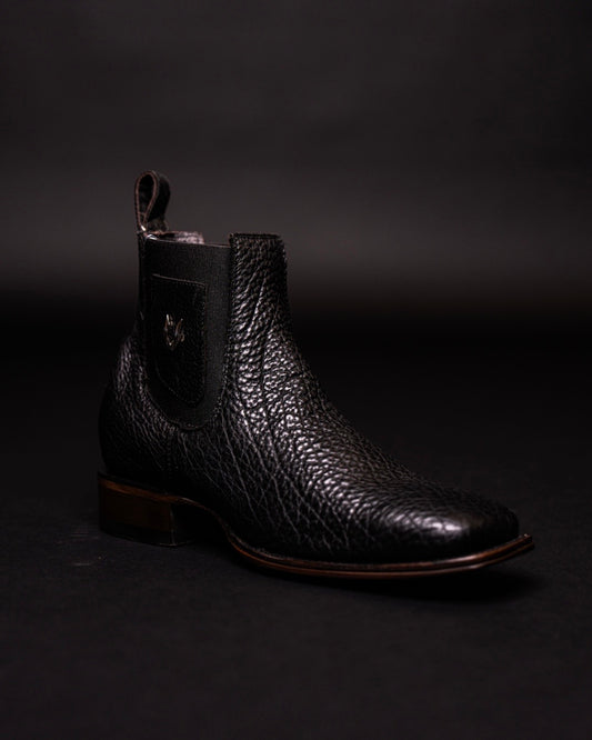 VESTIGIUM BOTIN BISON BLACK SQUARE TOE