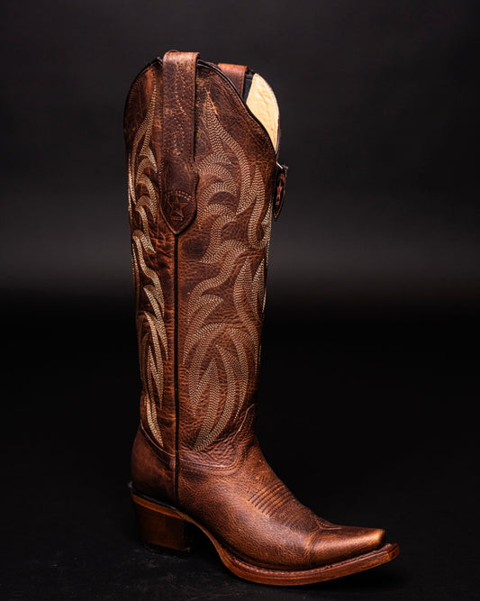 LOS ALTOS TALL WALNUT SNIP TOE