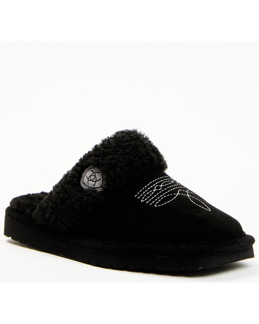 ARIAT BLACK WOMENS SLIPPERS