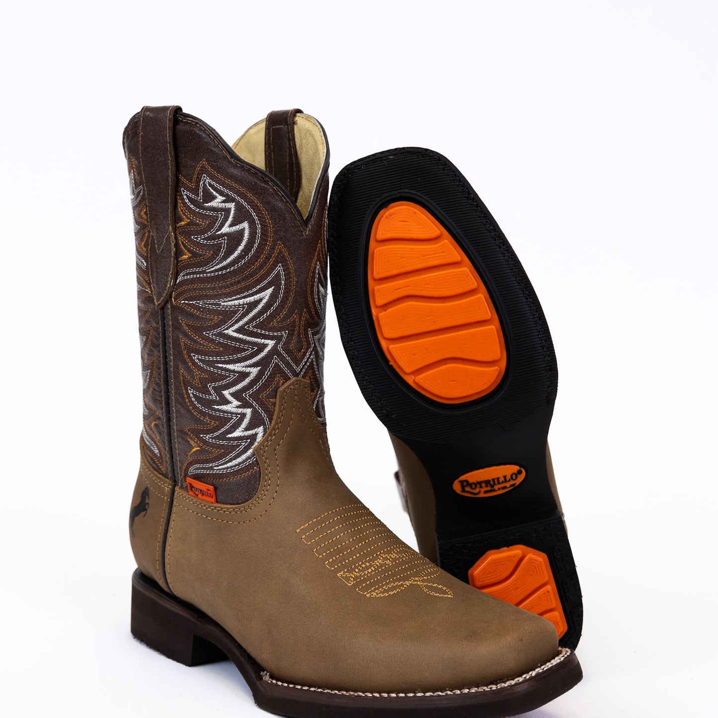 Potrillo Salvaje Men’s Western Boots -